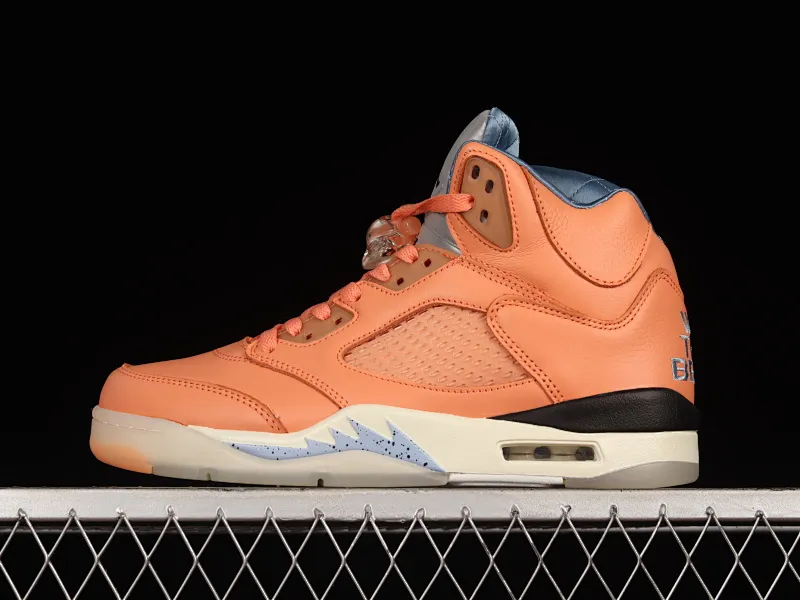 All categories Air Jordan Jordan series basketball shoes Air Jordan 5 DJ Khaled x Air Jordan 5 We The Best "Crimson Bliss" AJ5 Joe 5 joint model DV4982-641